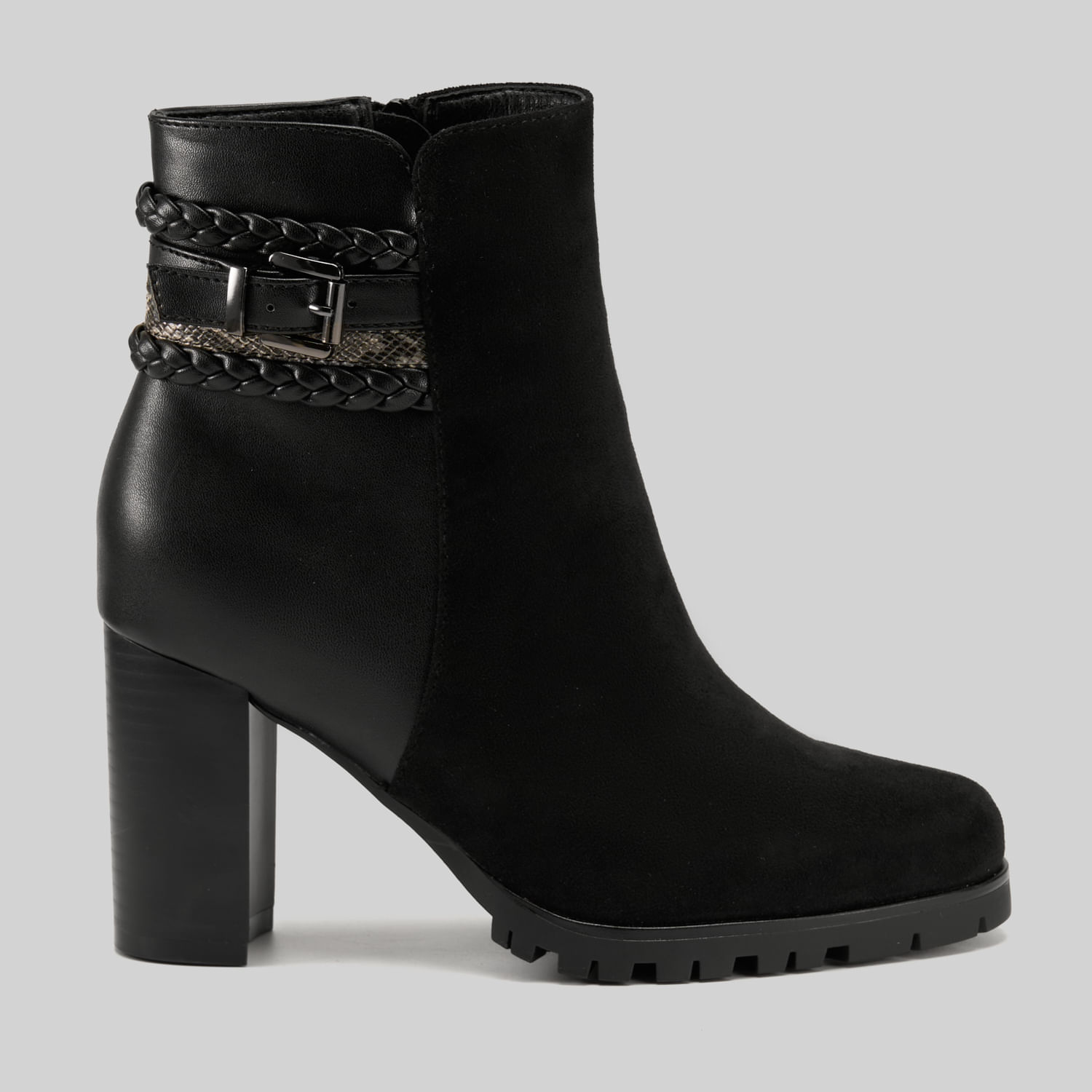 Botines Mujer Madison Opb Negro