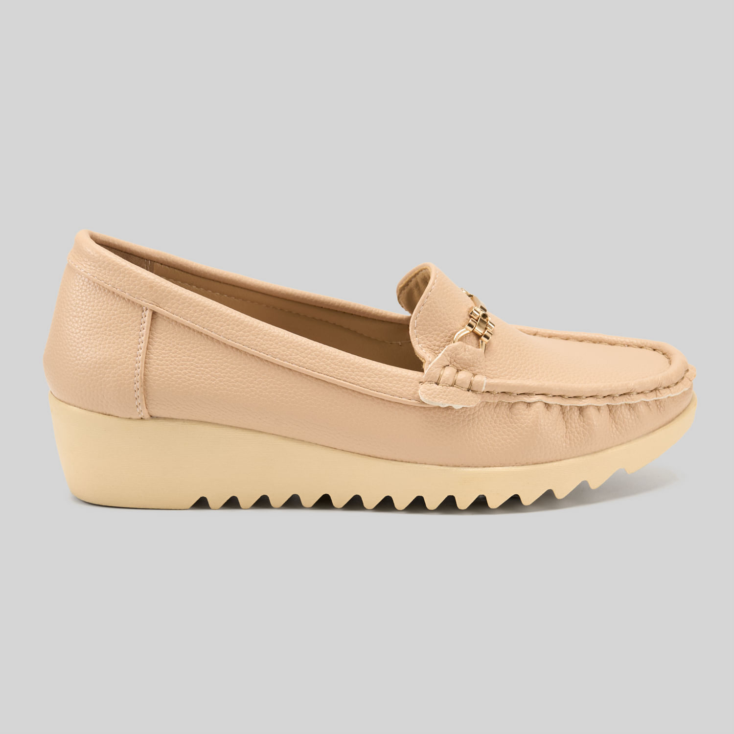 Mocasines Mujer Madison Hebils Nude