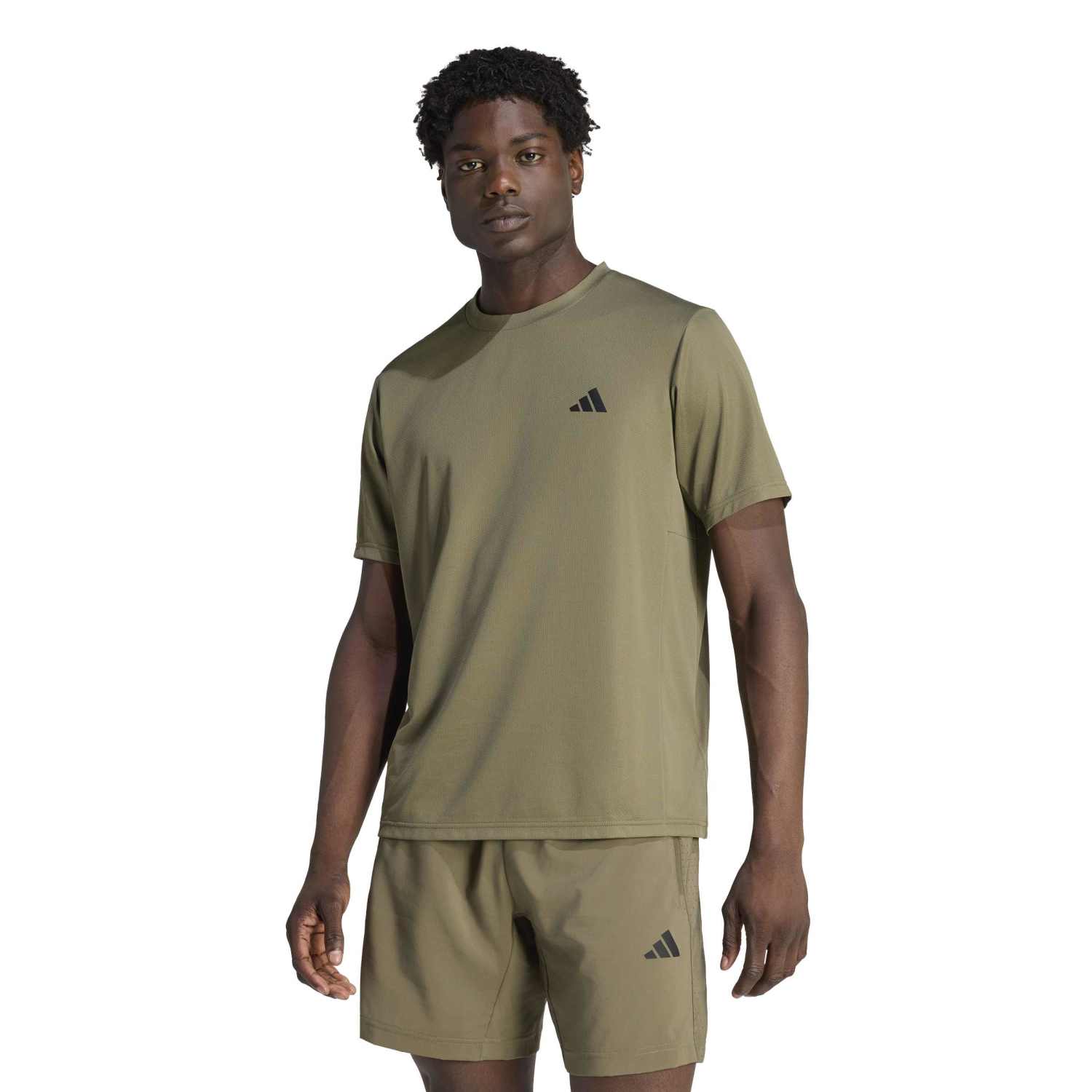 Polo Deportivo Adidas Hombre We Bas T Kd5461 Verde