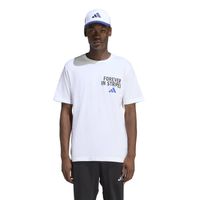 Polo Deportivo Adidas Hombre M Bold Fs T Jz5027 Blanco
