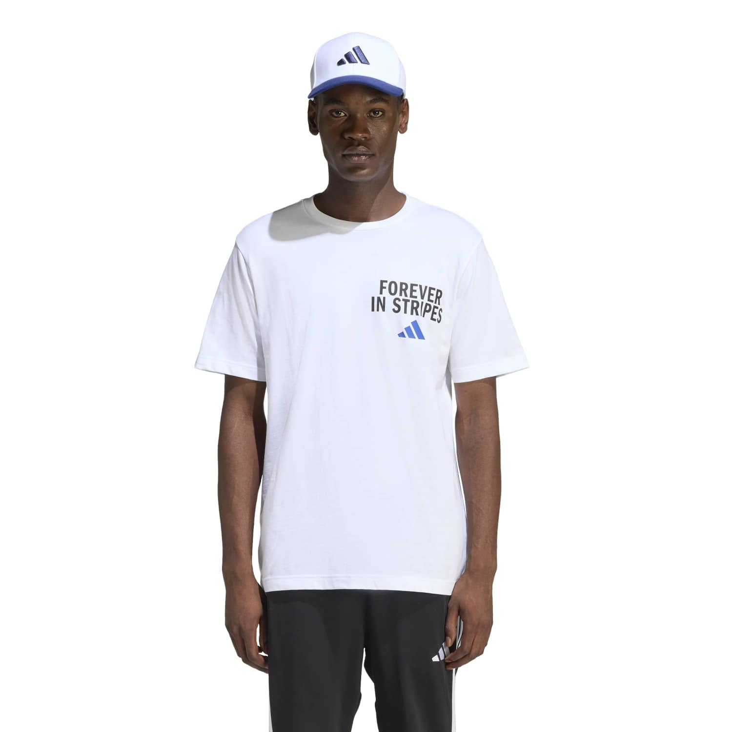 Polo Deportivo Adidas Hombre M Bold Fs T Jz5027 Blanco