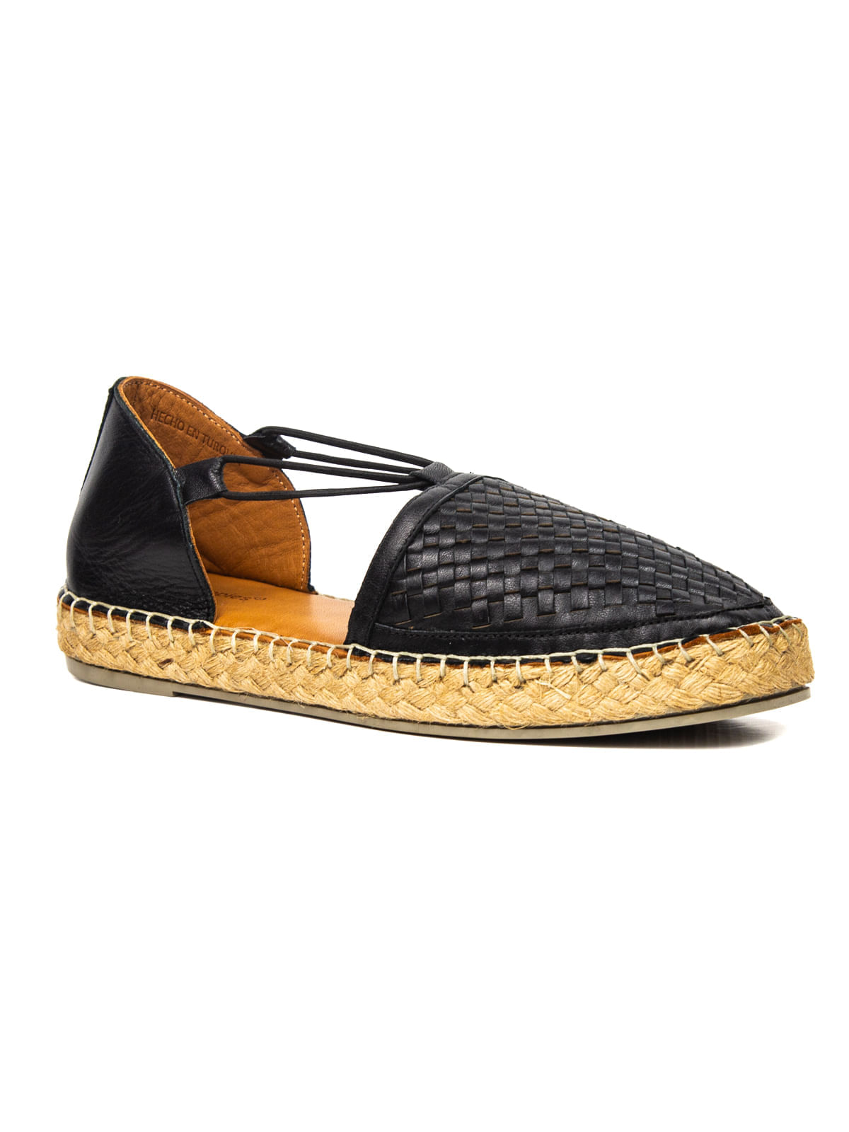 Alpargatas Para Mujer Cuero Emilia Negro Hush Puppies