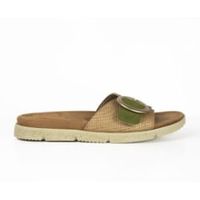 Sandalia Para Mujer Sintetico Verzi Verde Hush Puppies