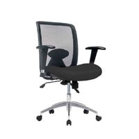 Silla Advance Neo Reclin Giratoria Negro - Ziyaz