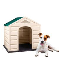 Casa Para Perro Pequeña Taupe C/Verde 13188-XP - OFERTA