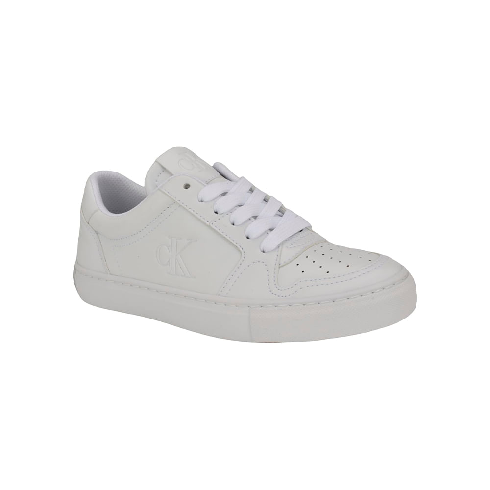 Zapatilla Calvin Klein Dama Corha White Talla 5