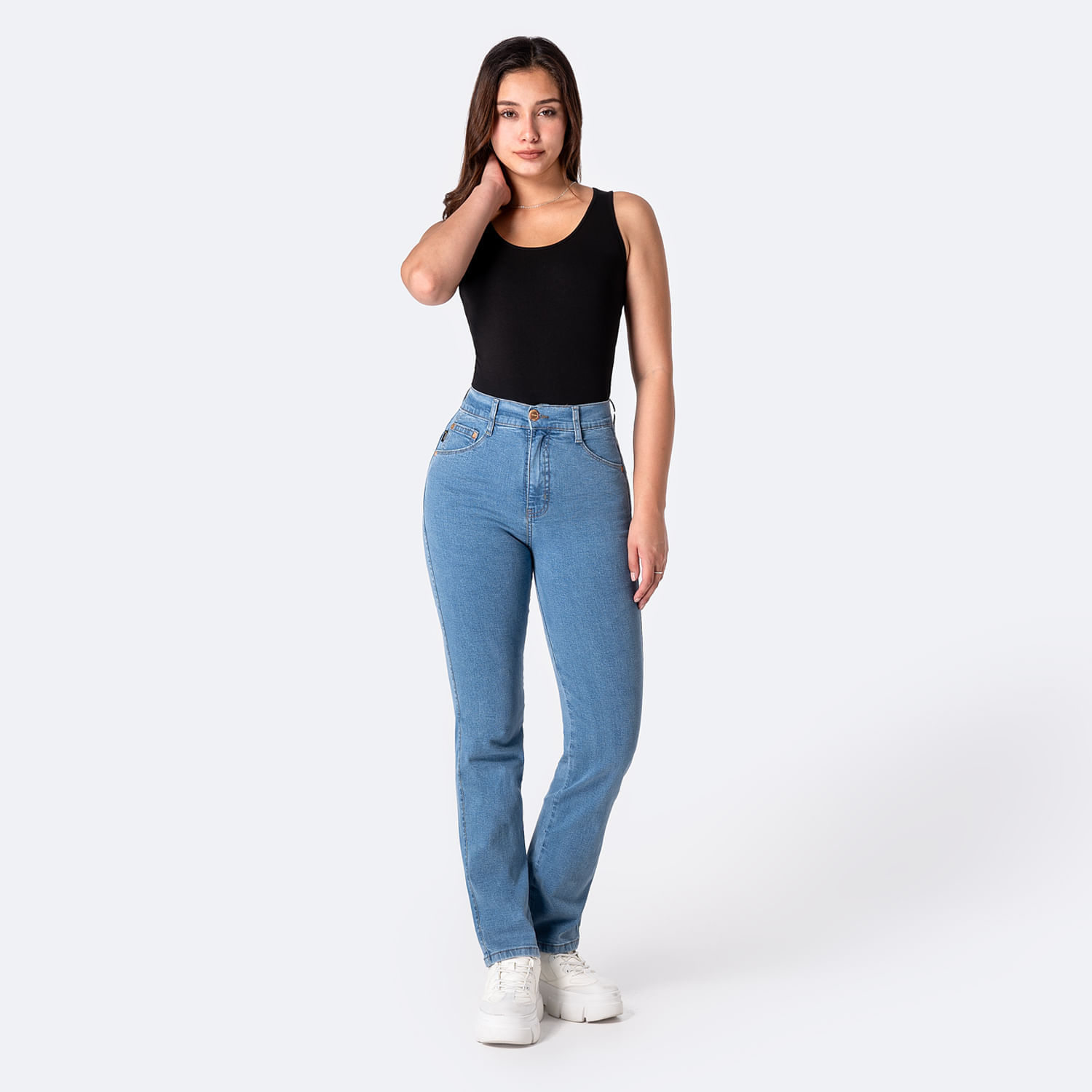 Jean Mujer Diana Pionier Stretch Cintura Recto