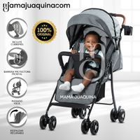 Coche Cuna de Lujo «MADDOX» Gris