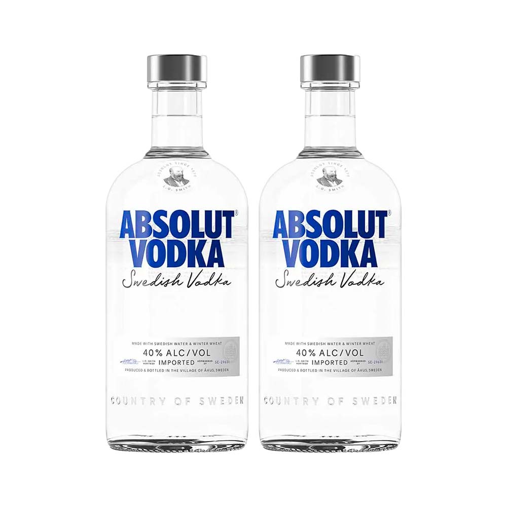 Pack Vodka ABSOLUT Botella 700ml x 2un