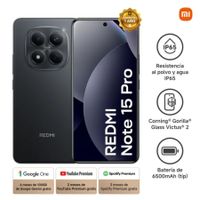 Celular Xiaomi Redmi Note 15 Pro 256GB 8GB 6.7"" Black