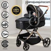 Coche Moisés «SIGNAL» de Lujo Negro