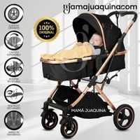 Coche Moisés Travel System de Lujo «ARIOS» Edición Limitada Negro
