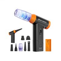 Soplador y aspirador eléctrico K&F con 6 boquillas de limpieza