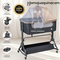 Cuna Colecho de Lujo «ATENEA» Edición Limitada Beige