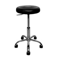 Banco Laboro Pu Negro Giratoria