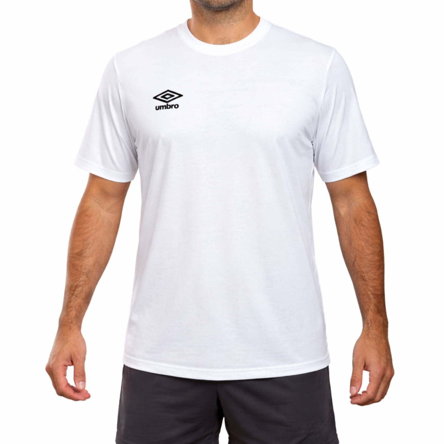 Polo Deportivo Umbro Hombre Dr24031-002 Blanco