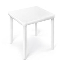 Mesa Cuadrada Inka Blanca 74×73 cm - MEGA IMPORT