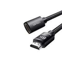 Cable Extension Hdmi Ugreen Macho A Hembra 1M 8k Negro 40447