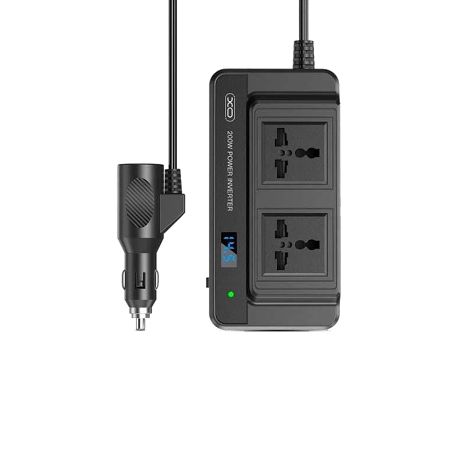 Inversor para Automóvil XO-CZ011 200w Salidas tipo C y USB Cz011