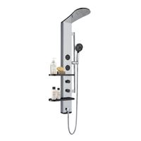 Columna de ducha Danubio con jabonera cromado Fratelli SKU: 40010810