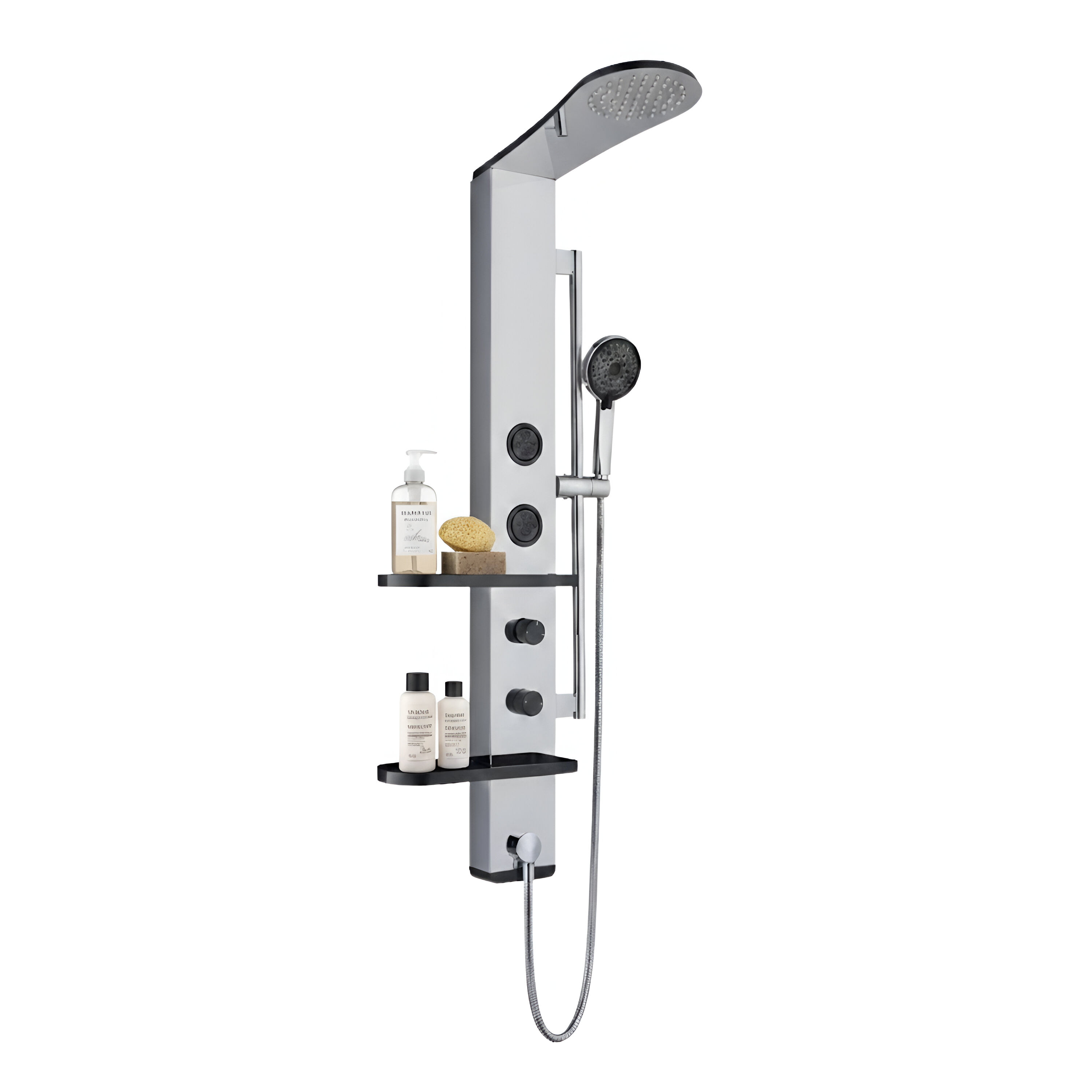 Columna de ducha Danubio con jabonera cromado Fratelli SKU: 40010810