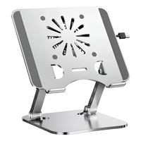Mesa para Laptop Con Cooler HX-ZJ24 Color Plata