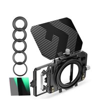 Kit Profesional Matte Box Con Filtro ND4 – ND32 K&F Concept