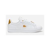 Zapatilla Lacoste Dama Carnaby White Gold Talla 5