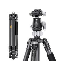 Trípode K&F Concept X-Series X254C4+BH-30 de Fibra de carbono – KF09.116