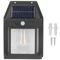 Lampara solar Luz de pared y exteriores con sensor de movimiento