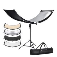 Rebotador K&F Concept Curvo 4 En 1 De 60x180 Cm