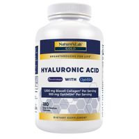 Acido Hialuronico con Colageno y MSM Natures Lab - 180 capsulas
