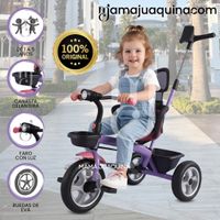 Triciclo Guiador «ROSE» Edición Limitada Lila