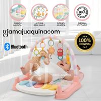 Gimnasio Interactivo con Bluetooth y Alfombra «DUGI PLAY» Rosa
