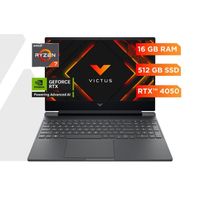 Laptop Victus Gaming 15-fb3022la Ryzen 7 RTX 4050 16GB 512GB SSD 15.6” 144Hz