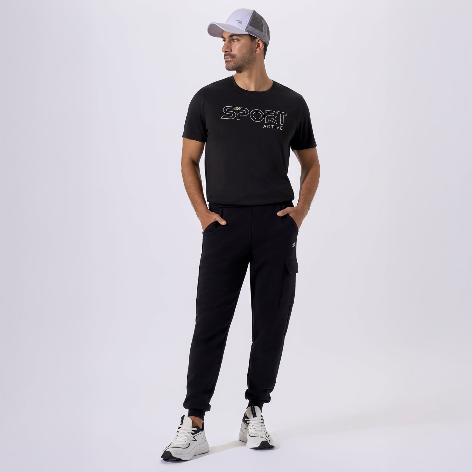 Pantalon De Buzo Podium Hombre New Bas