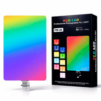 Panel De Luz RGB DE 19"" PM-48 Para Fotografías y Videos