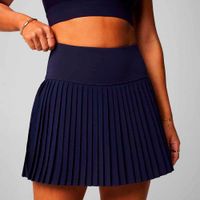 Short Deportivo Fabletics Mujer Hot Shot Pleated Skirt Deep