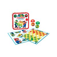 Super Mario Checkers Tic Tac Toe Collectors Game Set