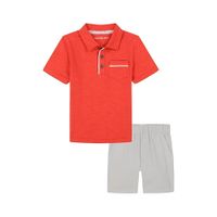 Polo Y Short Set Calvin Klein Assorted Talla 7