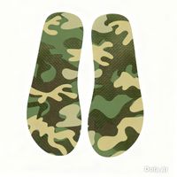 Plantillas con Estampado Camuflaje Diseño Resistente y Estilizado