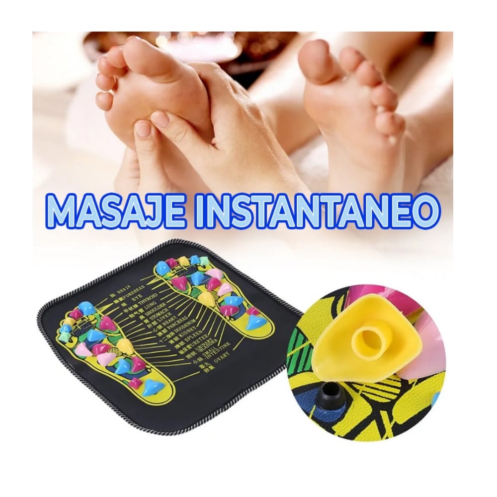 Tapete Masajeador de Pies, Reflexiologia Podal acupresion