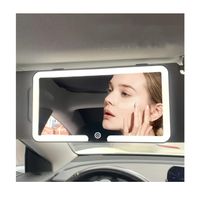 Espejo LED Táctil Portátil Para Auto