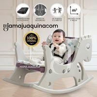 Silla Mecedora «PONNY BOO» Edición Limitada Gris