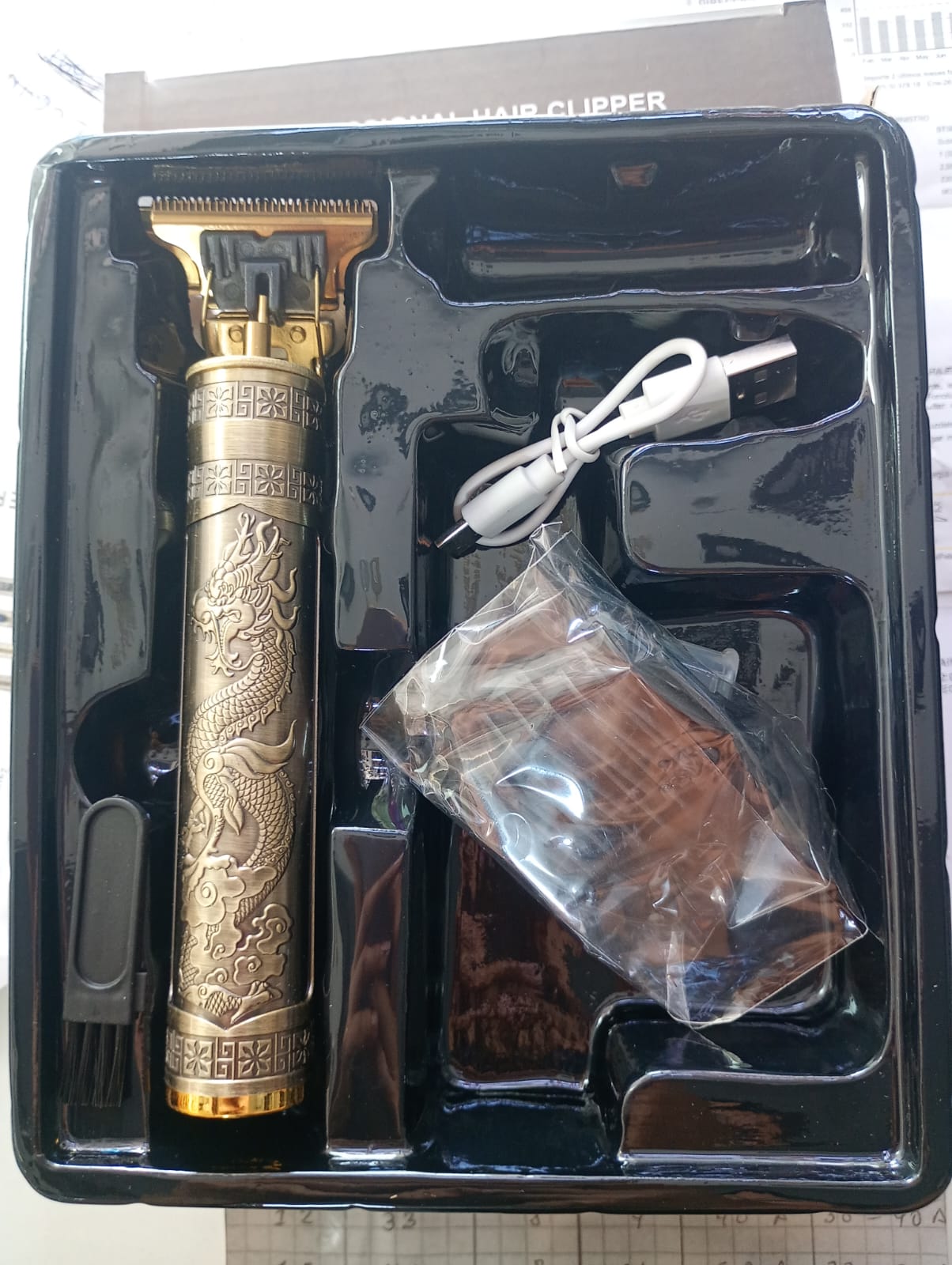 Maquina De Afeitar Trimmer Inalámbrica Profesional