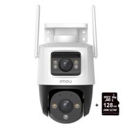 Cámara seguridad IMOU Crusier Dual 3MP + 5MP + Micro SD 128GB 360° Externa Full color