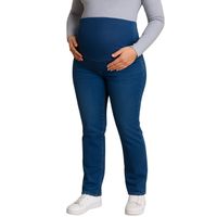 Jean pantalon de embarazada pantalón de maternidad azul Talla 30