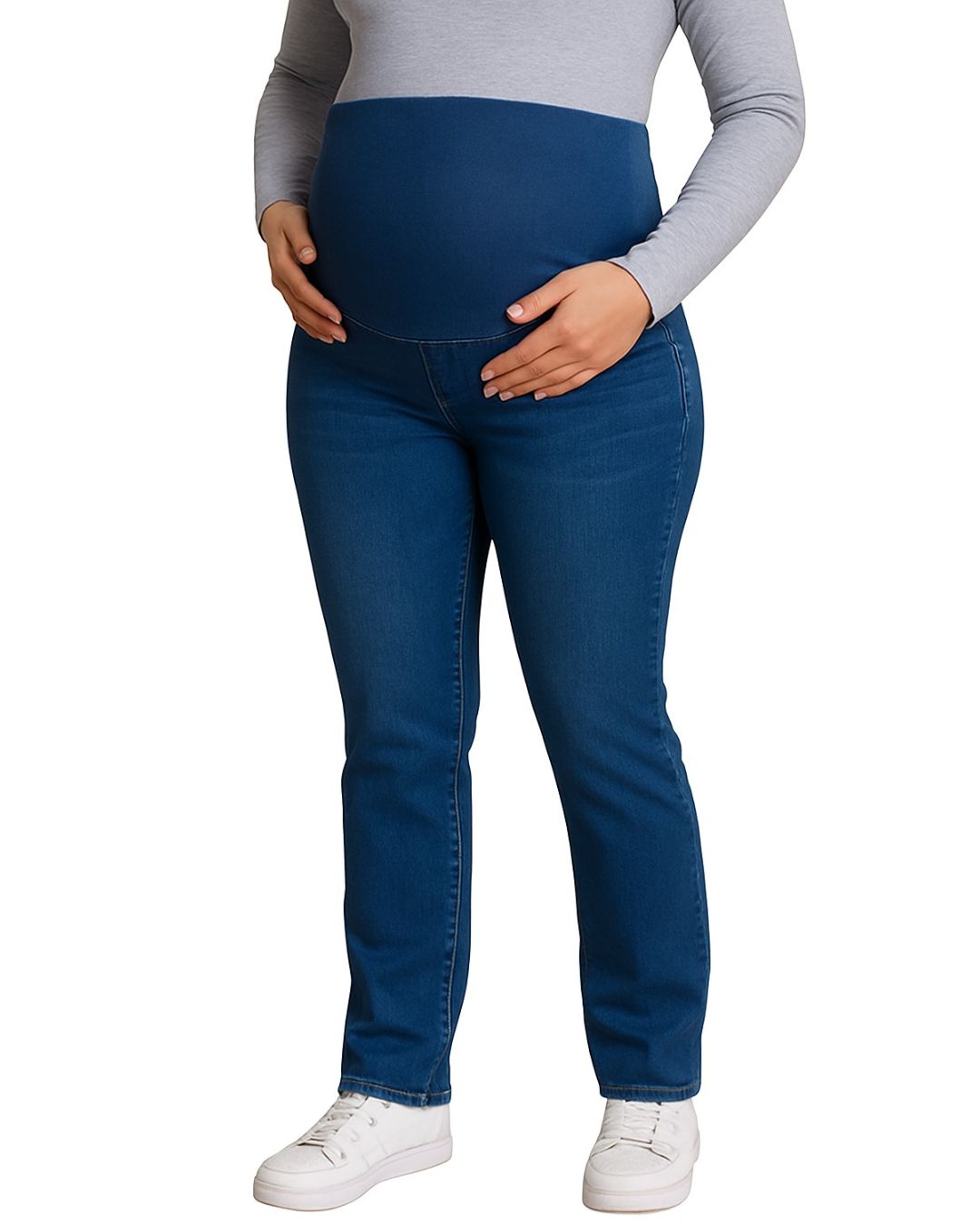 Jean pantalon de embarazada pantalón de maternidad azul Talla 34