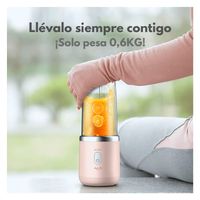Licuadora Portátil Derrma NU05 Rosa 140W