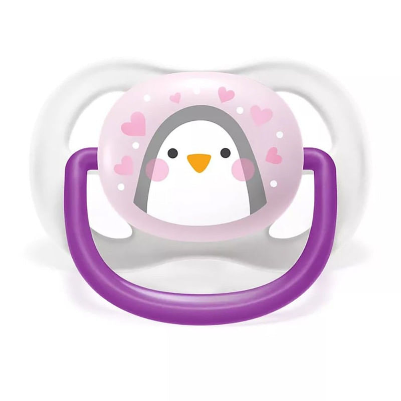 SCF081/01 CHUPON ULTRA AIR 1PC 0-6M PINGÜINO NIÑA